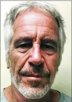  ??  ?? Paedophile friend Jeffrey Epstein