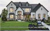  ?? CONTRIBUTE­D / HBA ?? This home by M/I Homes is located at 5777 Spinney Court in the Woodgrove community in Clearcreek Twp. It is the Bethany floorplan and is listed for $1.35 million.