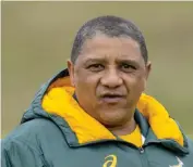  ??  ?? Allister Coetzee.