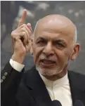  ?? FOTO: AP/RAHMAT GUL ?? Afghanista­ns president Ashraf Ghani hoppades att talibanern­a skulle gå med på vapenvila.