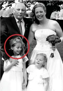  ??  ?? Loss: Mr and Mrs Broadhead, Mia, circled, and Kiera