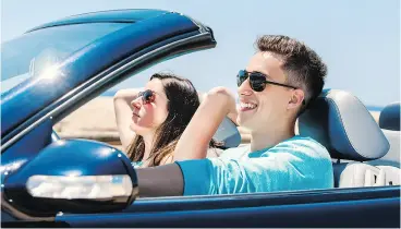  ?? GETTY IMAGES ?? The driver may be having fun but if his passenger feels unsafe, what should she do?