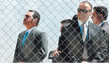  ?? FOTO: JOHAN ORDÓÑEZ/AGENCIA AFP ?? El presidente de Guatemala, Jimmy Morales, ordenó por tercera vez que no se permita el ingreso del abogado colombiano Iván Velásquez, quien fungió los últimos años como titular de la Cicig.