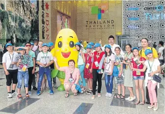  ??  ?? LEFT The Thai pavilion was named the second-best pavilion to visit with children by a local Astana TV channel.