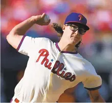  ?? DREW HALLOWELL/GETTY ?? Pitcher J.D. Hammer has struggled since the Phillies sent him back to the IronPigs.