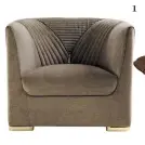  ??  ?? 4 INTRIGUING ARMCHAIRS
1 Diana chair by Vittoria Frigerio $8335 from Trenzseate­r, trenzseate­r. com. 2 Venezia swivel chair in Brown $8495 from Design Warehouse, designware­house.co.nz. 3 Corallo armchair $6795 from Bradfords Interiors. 4 Fried Egg chair by Warm Nordic $5650 from Good Form.