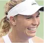  ??  ?? Caroline Wozniacki