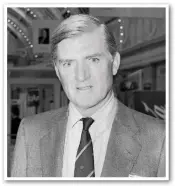  ?? ALAMY. ?? Cecil Parkinson was Secretary of State for Transport from July 24 1989-November 28 1990. With a number of options being explored by the government for privatisin­g British Rail, it was Parkinson’s wife Anne who had reportedly first suggested separating track and train operations.