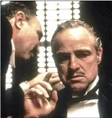  ??  ?? FEARED: Marlon Brando in The Godfather