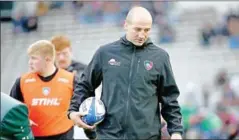  ?? AFP ?? Leicester head coach Steve Borthwick is seen before the rugby union match against Union Bordeaux Begles on Demcember 11.