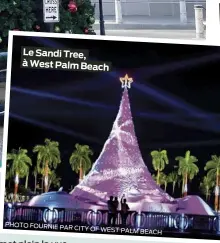  ?? PHOTO FOURNIE PAR
CITY OF WEST PALM BEACH ?? Le Sandi Tree, à West Palm Beach