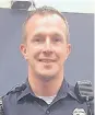  ?? COURTESY OF ALBUQUERQU­E MAYOR’S OFFICE ?? APD officer Paul Haugh was named Friday’s Hero.