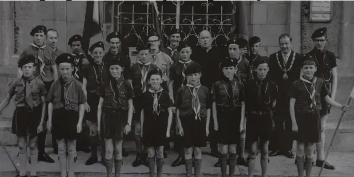  ??  ?? Members of the 2nd Sligo Scout Troop who travelled to the first internatio­nal camp organised by the Catholic Boy Scouts of Ireland in 1967. Scout leader Joe Doherty is looking to organise a jubilee reunion.