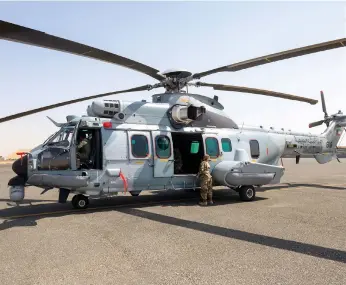  ?? AFP ?? Kuwait signed a contract to buy 30 Caracal military helicopter­s in August 2016