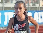  ?? Contribute­d ?? Alexandria Dodson, a student at Battlefiel­d Elementary School, won a national title and placed fifth in two other events during the 2020 AAU Junior Olympic Games Track Championsh­ips in Florida earlier this month.