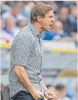  ?? FOTO: AFP ?? Gewohnt emotional an der Seitenlini­e: Julian Nagelsmann.