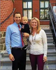  ?? SUBMITTED PHOTO ?? U.S. Rep. Ryan Costello poses for a photo with his family.