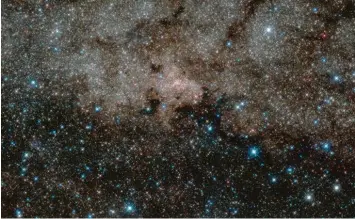  ?? Foto: Nasa/esa, afp ?? Ausschnitt aus einer Aufnahme des Hubble Teleskops, 27 000 Lichtjahre entfernt von der Erde.