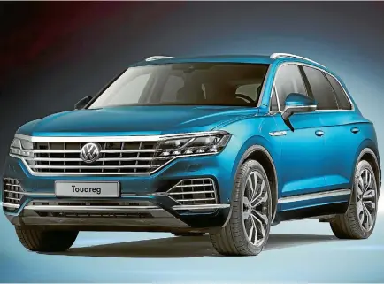  ?? SUPPLIED ?? The all-new Touareg was revealed in China, its largest market. The vehicle is coming to NZ later this year.