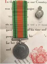  ??  ?? The 1939-45 Defence Medal was denied to Auxunit members, until a newspaper campaign 51 years later forced the
Ministry of Defence to reverse the decision (onlinemeda­ls.com.au)