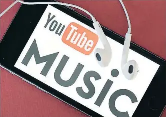  ?? CHESNOT / GETTY ?? A YouTube Music només es podran trobar continguts oficials