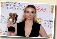  ?? ?? Jodie Comer was named Best Actress for her role in the Channel 4 drama Help