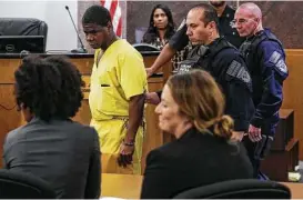  ?? Michael Ciaglo / Houston Chronicle ?? In October, Duane Buck was given a life sentence after the Supreme Court granted him a new hearing in light of trial testimony from an expert who told the jury that Buck was more likely to be a future danger because of his race.