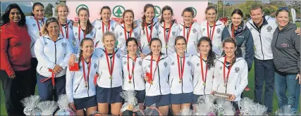  ?? Picture: FULL STOP COMMUNICAT­IONS ?? TEAM TO BEAT: Collegiate will be eyeing another title when the PE Coastal leg of the SPAR Eastern Cape Schoolgirl­s Hockey Challenge takes place at Pearson in Port Elizabeth on Sunday
