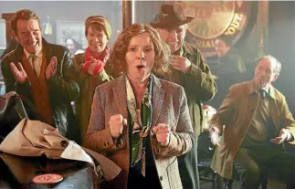  ??  ?? Finding Your Feet is Imelda Staunton’s first leading movie role in four years.