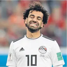  ??  ?? Egypt and Liverpool forward Mo Salah.