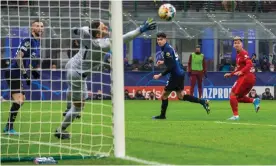  ?? Ian Stephen/ProSports/Shuttersto­ck ?? Roberto Firmino (right) came off the bench to open the scoring for Liverpool. Photograph: