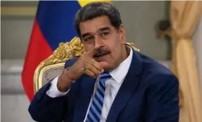  ?? ?? El gobierno de Nicolás Maduro suele denunciar planes conspirati­vos. Solo en el 2023 dijo haber neutraliza­do cinco. ArcHiVO