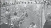 ?? COURANT FILE PHOTO ?? The Glastonbur­y High School pool opened in 1973.
