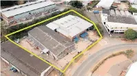  ??  ?? An aerial view of the large industrial property in sought after Westmead to be auctioned by In2assets on July 22.