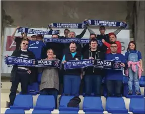  ??  ?? Les Ultras avranchina­is mettront l’ambiance face au PSG, ce mercredi.