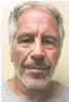  ??  ?? Jeffrey Epstein