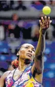  ?? Foto: afp ?? Auch im Alter von 36 Jahren erfolgreic­h: Venus Williams.