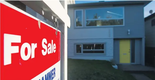  ?? GERRY KAHRMANN/PNG FILES ?? The B.C. Real Estate Associatio­n’s new forecast predicts the average MLS price of Greater Vancouver home sales will decrease by 8.7 per cent next year. That marks a 14.5-per-cent drop from the associatio­n’s previous forecast for 2017.