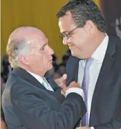  ??  ?? Francisco Mijares y Armando López Cárdenas.