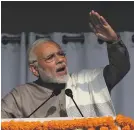  ??  ?? Narendra Modi will address India’s growth at the forum