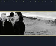  ??  ?? La copertina del celebre «The Joshua Tree» degli U2