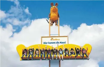  ?? FOTO: SPIELELAND ?? Der Turm ist eine von mehr als 70 Attraktion­en, auf die sich Kinder im Spieleland freuen können.