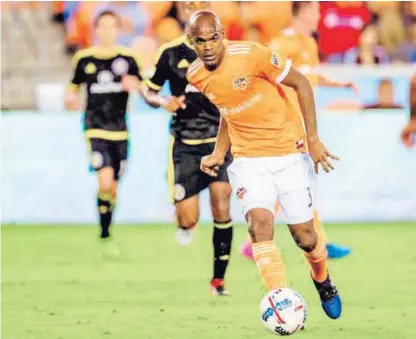  ?? SITIO WEB DEL HOUSTON DYNAMO ?? El panameño Adolfo Machado ha disputado 36 partidos en la presente temporada del Houston Dynamo en la MLS de los Estados Unidos. El jugador se adueñó de la titularida­d.