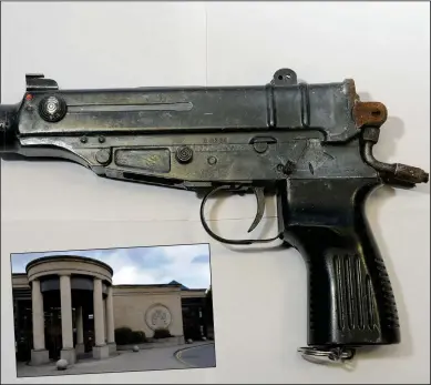  ??  ?? Steven Wilkinson, who appeared at the High Court in Glasgow, had a Skorpion gun in his car