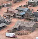  ?? JAE C. HONG/AP ?? New Mexico’s Occupation­al Health and Safety Bureau fined “Rust” producers the maximum $139,793 and issued a scathing safety report.