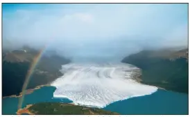  ?? (Photos Yann Arthus-Bertrand et Patrice Lapoirie) ?? Le glacier Perito Moreno du parc national de los glacieres en Argentine.