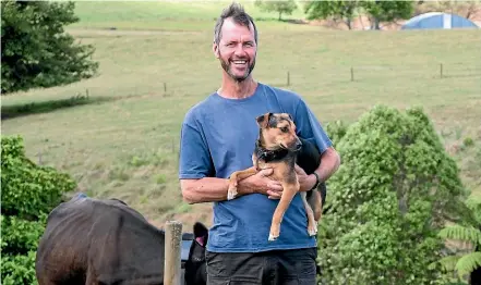  ?? ?? Waikato dairy farmer Pete Morgan said the milk price is high but farmers don’t want to take more risks.