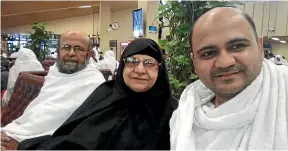  ??  ?? From left, Ghulam Hussain, Karam Bibi and Zeeshan Raza died in the attack.