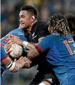  ??  ?? A head knock, suffered in June’s clash with France in Wellington, contribute­d toVaea Fifita missing selectionf­or The Rugby Championsh­ip.