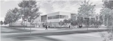  ?? Submitted ?? Artistic rendering of the planned new Wellesley Township Recreation Centre.